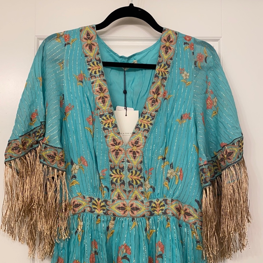 Spell & the Gypsy Turquoise Dress